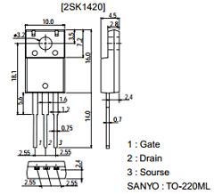 K142 Datasheet PDF SANYO -> Panasonic