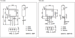 2SK2405 Datasheet PDF SANYO -> Panasonic
