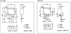 2SK3819 Datasheet PDF SANYO -> Panasonic