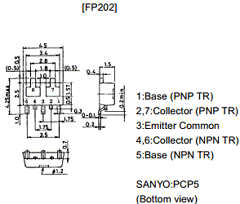 FP202 Datasheet PDF SANYO -> Panasonic