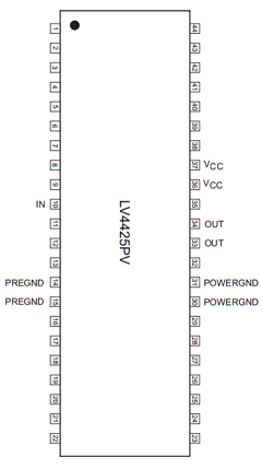 LA4425PV Datasheet PDF SANYO -> Panasonic