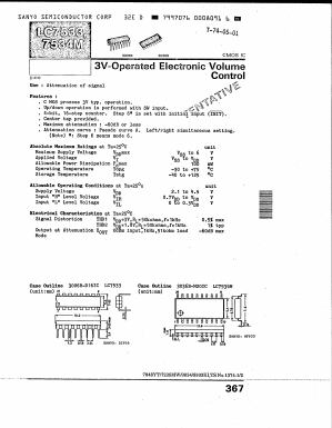 LC7533_ Datasheet PDF SANYO -> Panasonic