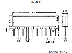 LB1641 Datasheet PDF SANYO -> Panasonic