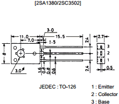 2SA1380D Datasheet PDF SANYO -> Panasonic