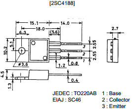 2SC4188F Datasheet PDF SANYO -> Panasonic
