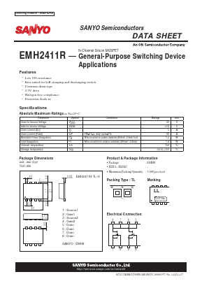 EMH2411R Datasheet PDF SANYO -> Panasonic