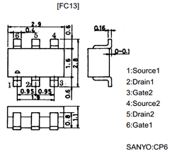 FC13 Datasheet PDF SANYO -> Panasonic