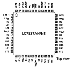 LC7537AN Datasheet PDF SANYO -> Panasonic