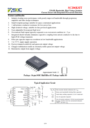 SC206KSIT Datasheet PDF SEC Electronics Inc.