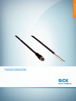 T4000-DNA20C Datasheet PDF SICK AG