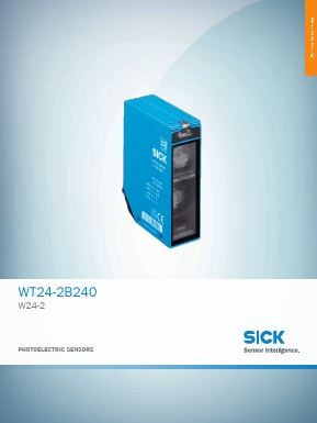 WT24-2B240 Datasheet PDF SICK AG