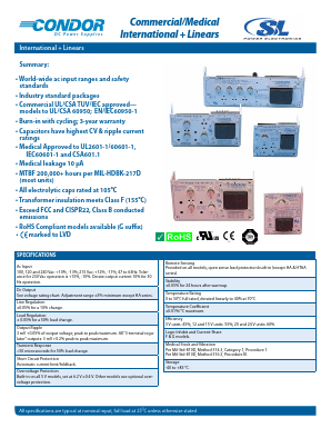 HD5-12-OV-A+G Datasheet PDF SL Power Electronics