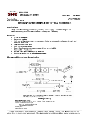 309CMQ135 Datasheet PDF Sangdest Microelectronic (Nanjing) Co., Ltd