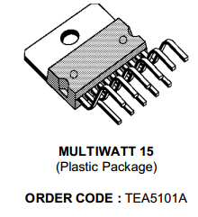 TEA5101A Datasheet PDF STMicroelectronics