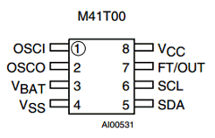 M41T00M6E Datasheet PDF STMicroelectronics