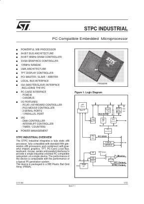STPCI0166BTC3 Datasheet PDF STMicroelectronics
