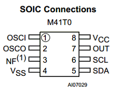 M41T0M6 Datasheet PDF STMicroelectronics