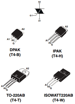 T435-XXXW Datasheet PDF STMicroelectronics