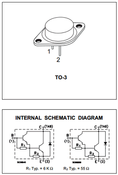 BDX87C Datasheet PDF STMicroelectronics