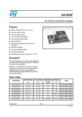GS-R24F1201.5 Datasheet PDF STMicroelectronics