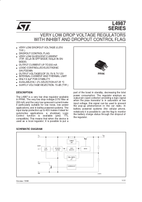 L4987CPT87 Datasheet PDF STMicroelectronics