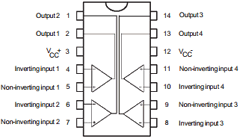 LM139AN Datasheet PDF STMicroelectronics