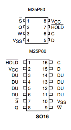 M25P80-VMW6P Datasheet PDF STMicroelectronics