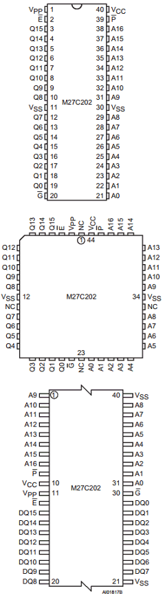 M27C202-45F3 Datasheet PDF STMicroelectronics