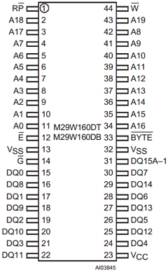 M29W160DB90N1 Datasheet PDF STMicroelectronics