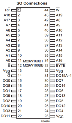 M29W160BB Datasheet PDF STMicroelectronics