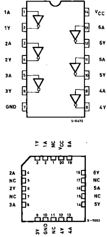 M74HC04C1R Datasheet PDF STMicroelectronics