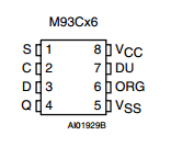 M93C56DW Datasheet PDF STMicroelectronics