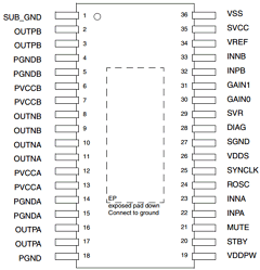 TDA7491P13TR Datasheet PDF STMicroelectronics
