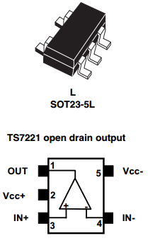 TS7221 Datasheet PDF STMicroelectronics