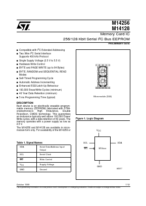 M14128 Datasheet PDF STMicroelectronics