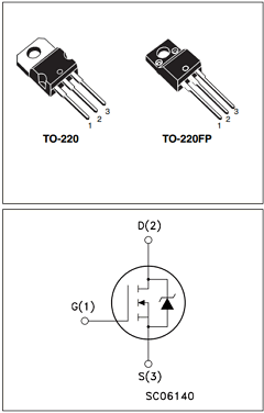 IRF630.. Datasheet PDF STMicroelectronics