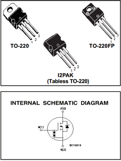 STP3NC90Z Datasheet PDF STMicroelectronics