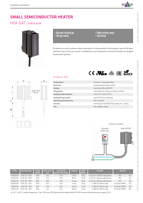 04700.0-00 Datasheet PDF STEGO Elektrotechnik GmbH