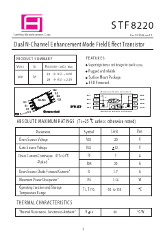 STF8220 Datasheet PDF Samhop Mircroelectronics