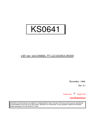 KS0641 Datasheet PDF Samsung