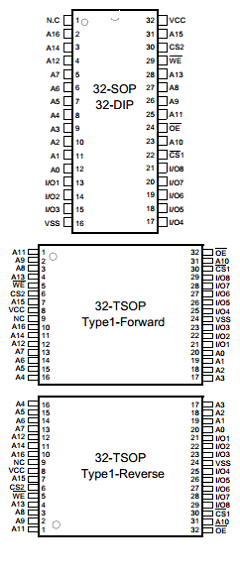 K6T1008C2E-DB55 Datasheet PDF Samsung