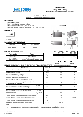 SM1200DT Datasheet PDF Secos Corporation.