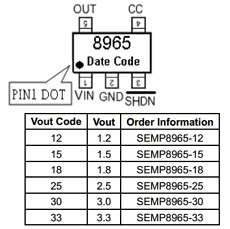 SEMP8965-33 Datasheet PDF Secos Corporation.