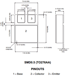 BUX49SMD05 Datasheet PDF Semelab - > TT Electronics plc 