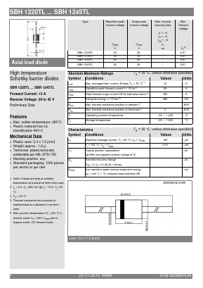 SBH1240TL Datasheet PDF Semikron