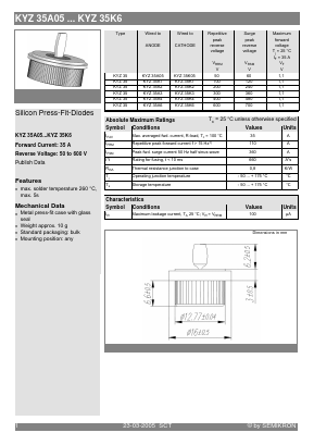 KYZ35A05 Datasheet PDF Semikron