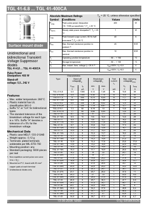 TGL41-20 Datasheet PDF Semikron