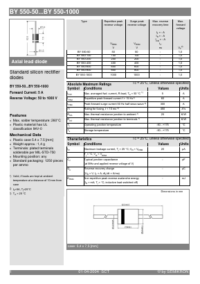 BY550-50 Datasheet PDF Semikron