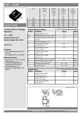 S250 Datasheet PDF Semikron