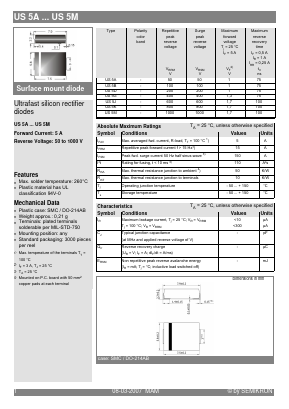 US5A Datasheet PDF Semikron